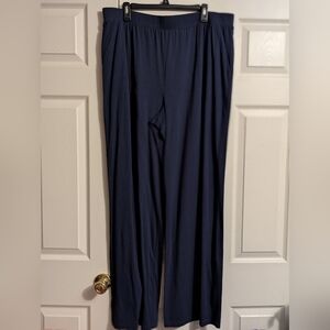 Denim & Co Classic Navy Women's Pants NWOT